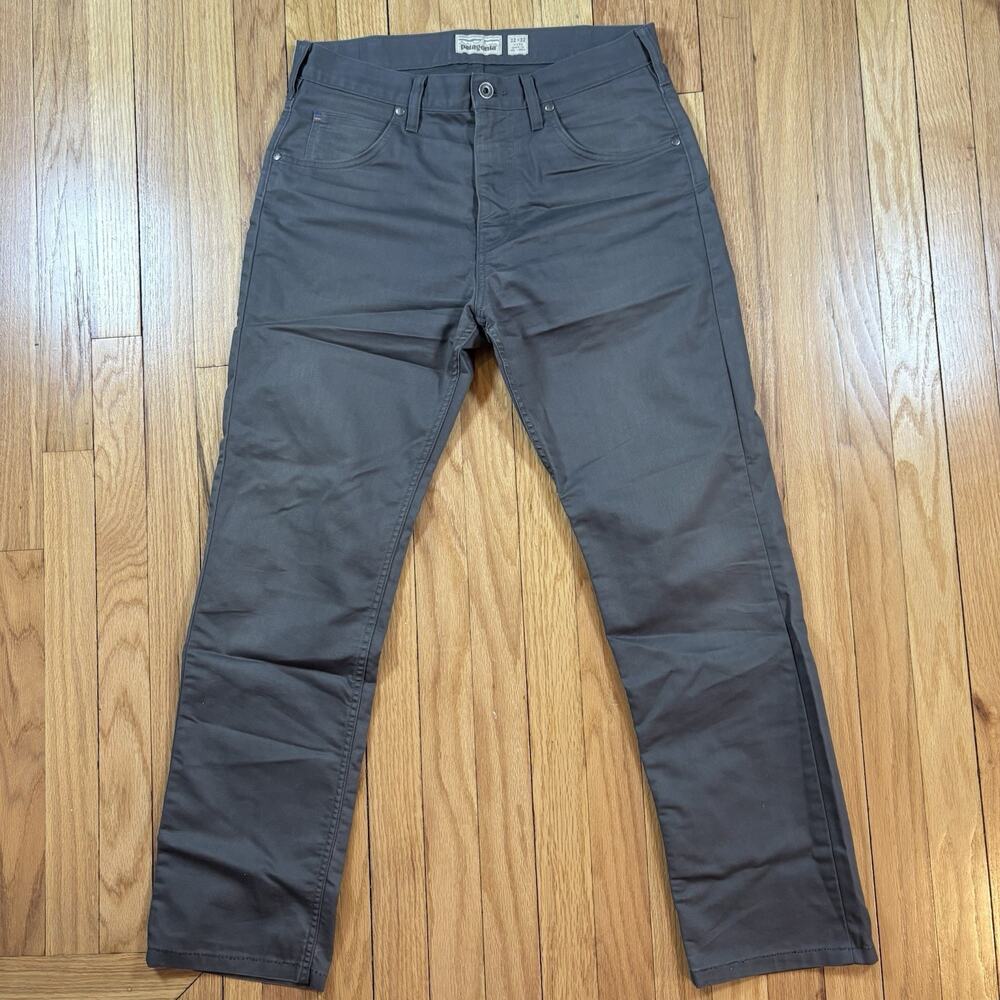 Patagonia Performance Twill Jeans 32x32 Gray Organic Cotton Iron Clad STY56490